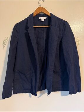 Old Navy Dark Blue Open-Front Women's Blazer